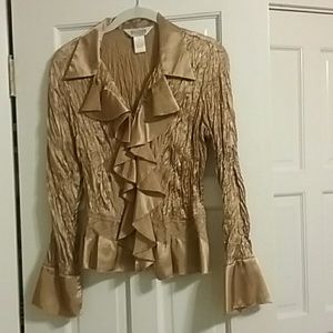 Gold blouse
